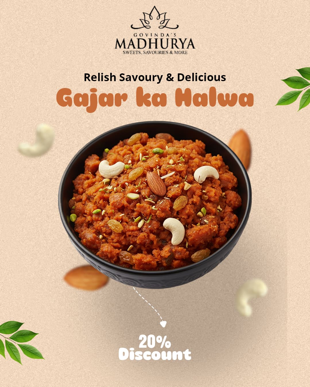Iskon Temple - Gajar ka halwa